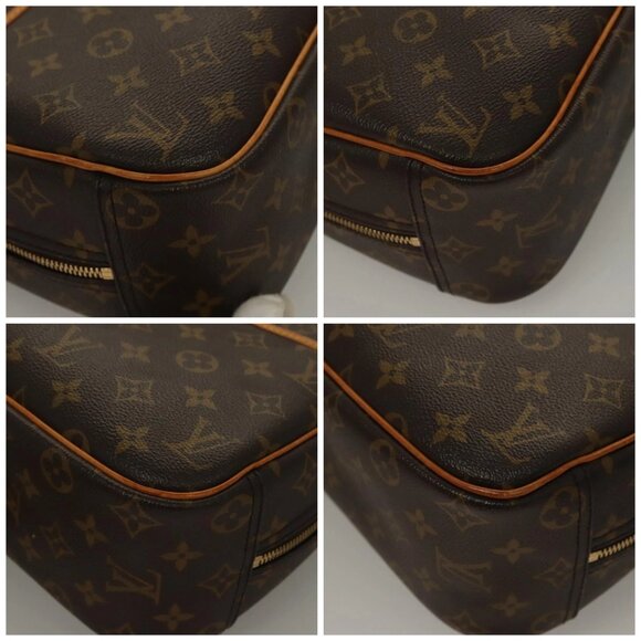 LOUIS VUITTON Monogram Trouville Hand Bag M42228 LV Auth 132216 - Picture 15 of 16